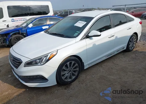 2016 Hyundai Sonata Sport из США, поврежденный, VIN 5NPE34AF9GH339179